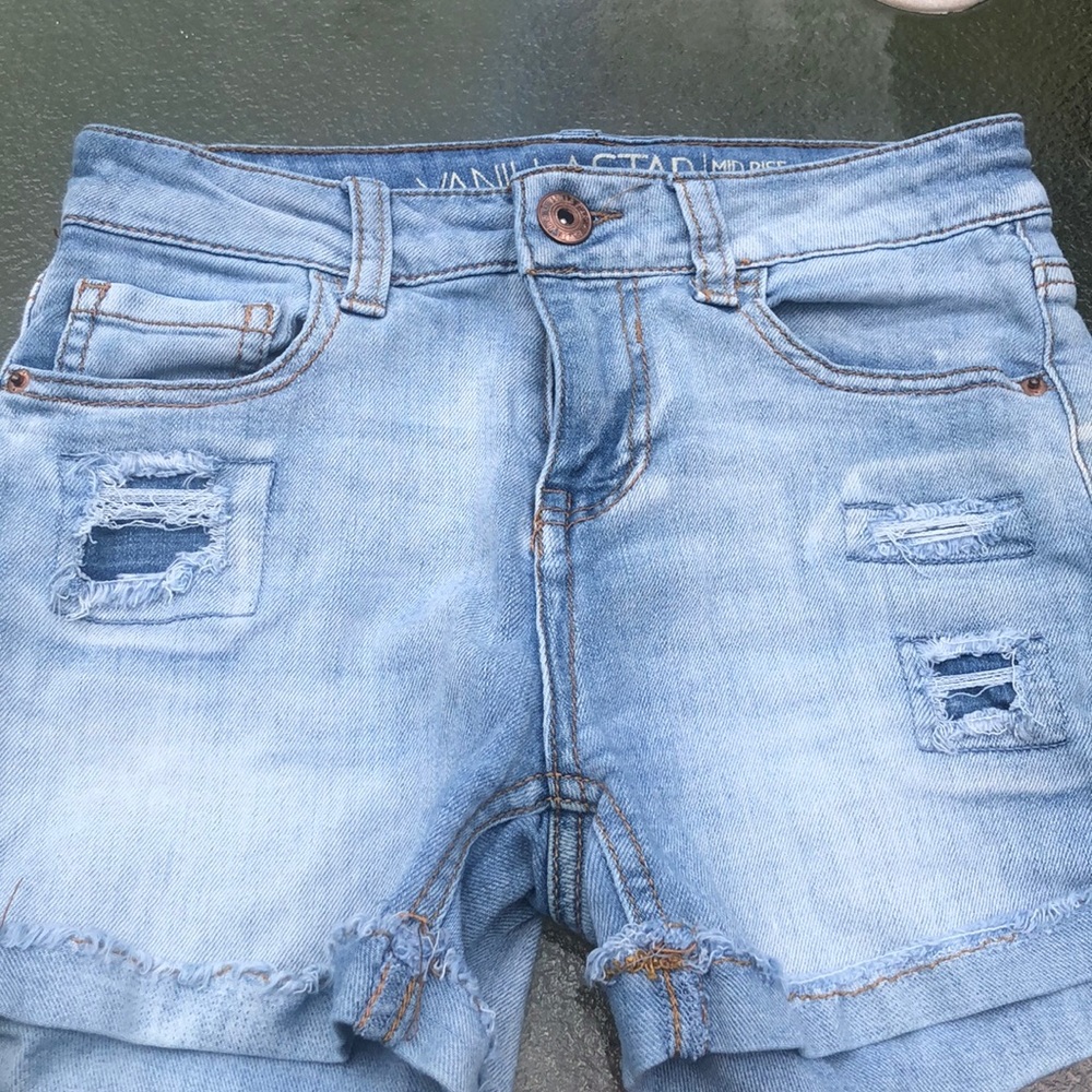 jean shorts